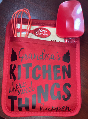 Grandma's Kitchen Pot Holder